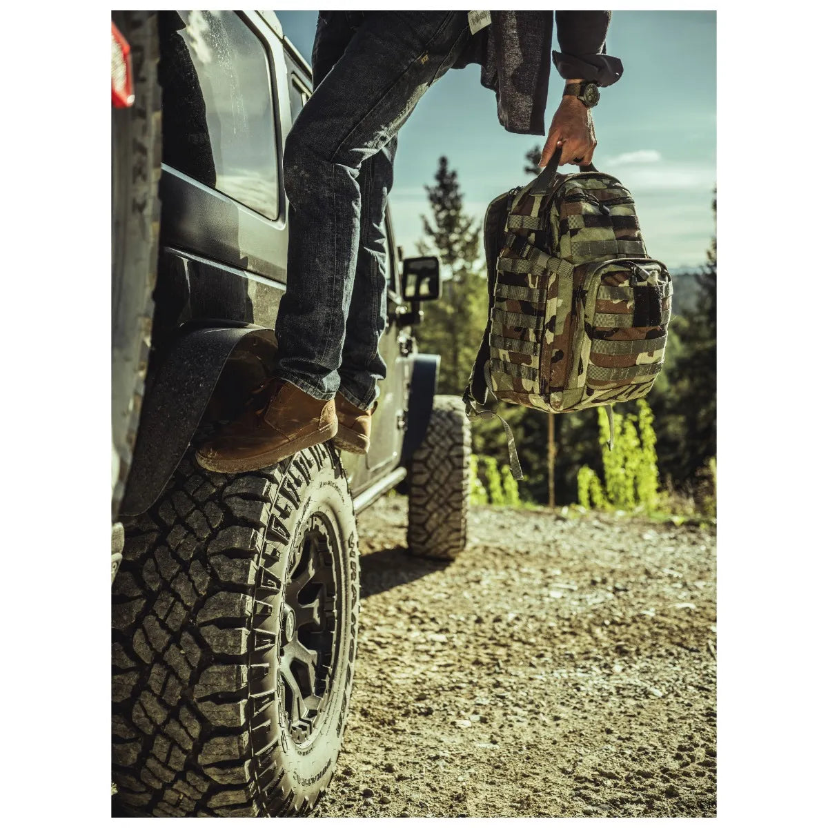 5.11 Woodland Camo RUSH12 2.0 Backpack