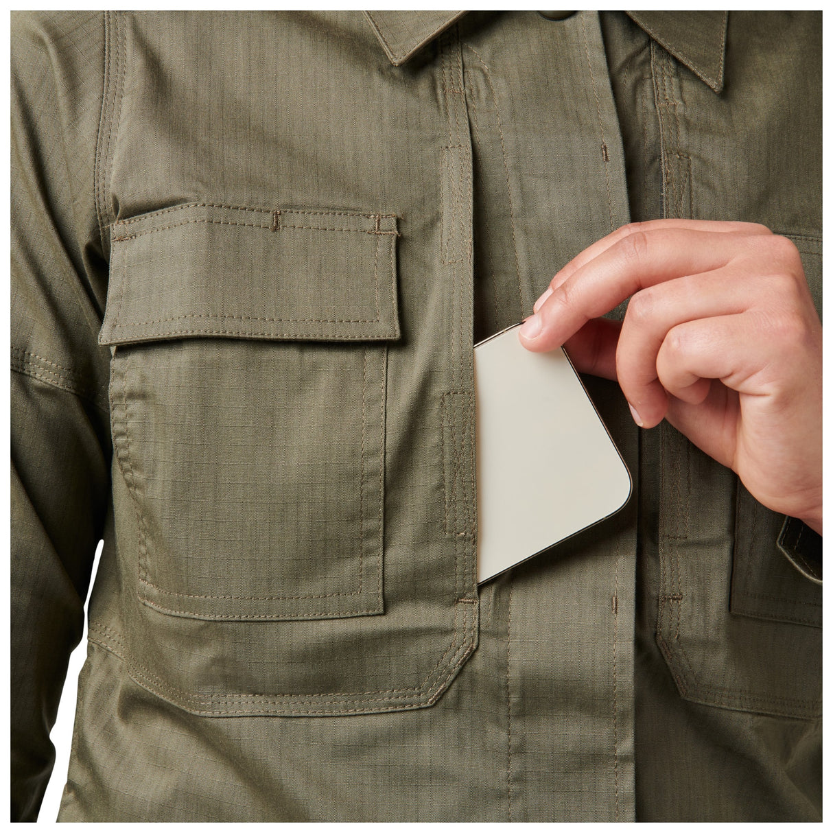 5.11 Womens Flex-Tac TDU Ripstop L/S Shirt