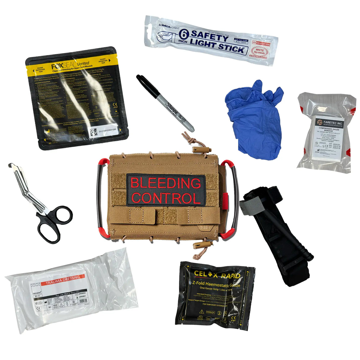 5.11 UCR Flat IFAK Pouch (Kitted)