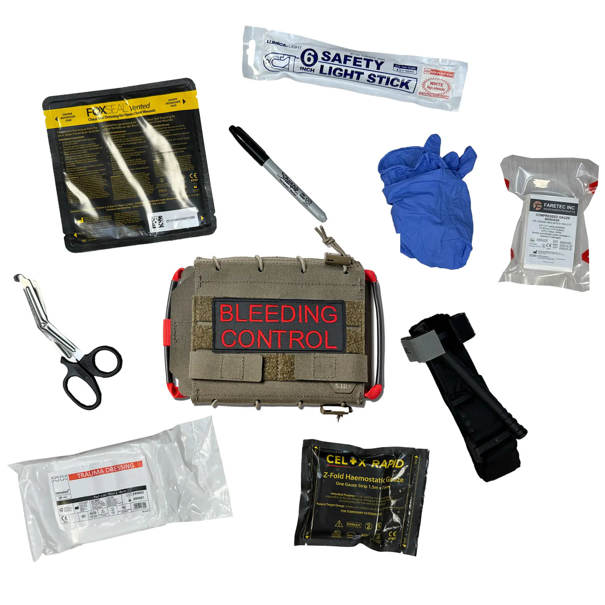 5.11 UCR Flat IFAK Pouch (Kitted)