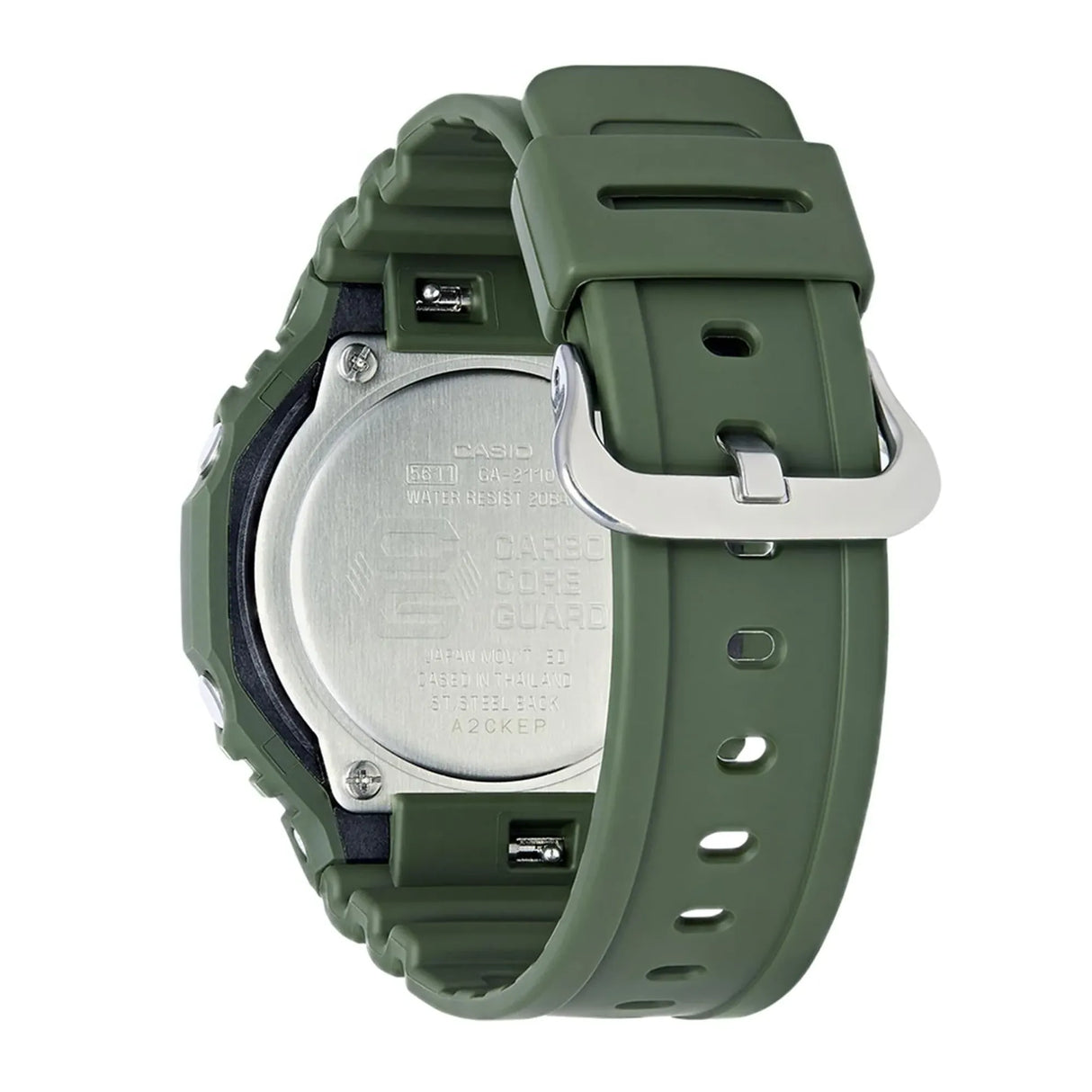 Casio G-SHOCK 2100 Series Layered Bezel Dual Display Watch (GA-2110SU-3AER)