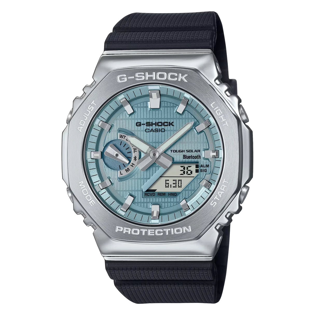Casio G-SHOCK 2100 Series Steel Bluetooth Tough Solar Watch (GBM-2100A-1A2ER)