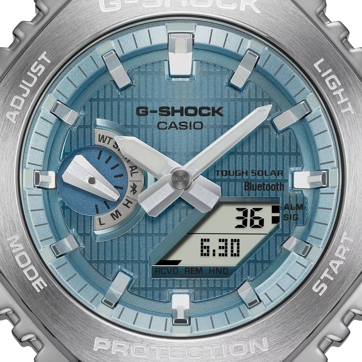 Casio G-SHOCK 2100 Series Steel Bluetooth Tough Solar Watch (GBM-2100A-1A2ER)