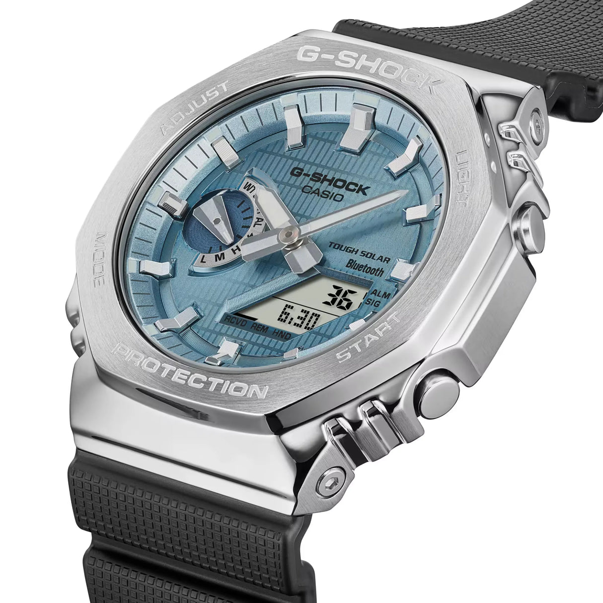 Casio G-SHOCK 2100 Series Steel Bluetooth Tough Solar Watch (GBM-2100A-1A2ER)
