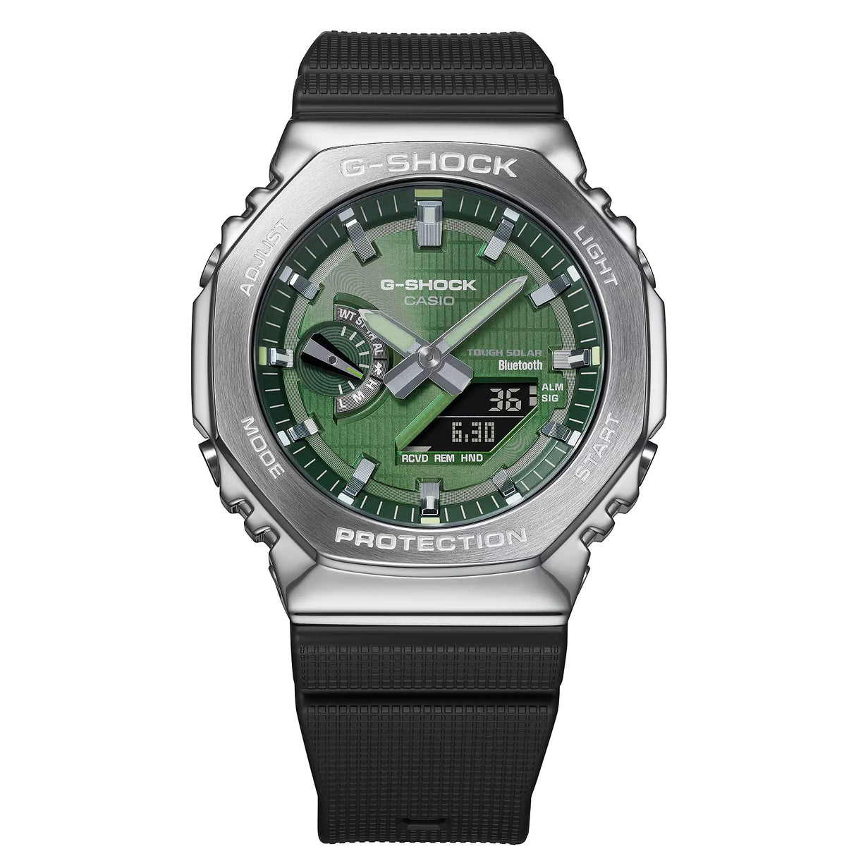 Casio G-SHOCK 2100 Series Steel Bluetooth Tough Solar Watch (GBM-2100A-1A3ER)
