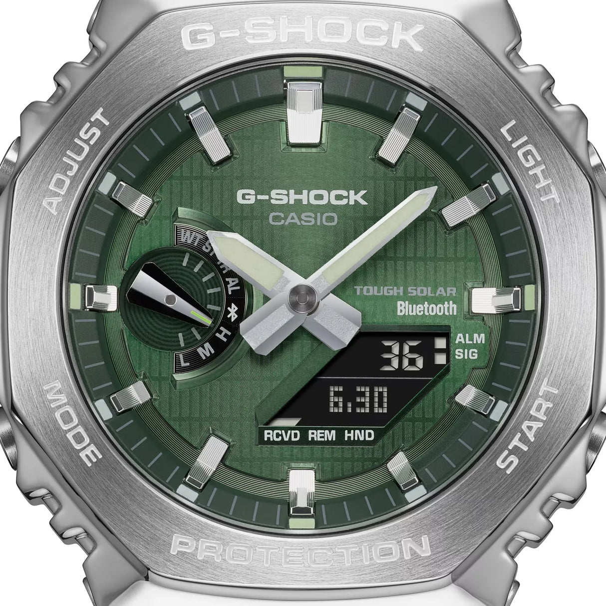 Casio G-SHOCK 2100 Series Steel Bluetooth Tough Solar Watch (GBM-2100A-1A3ER)
