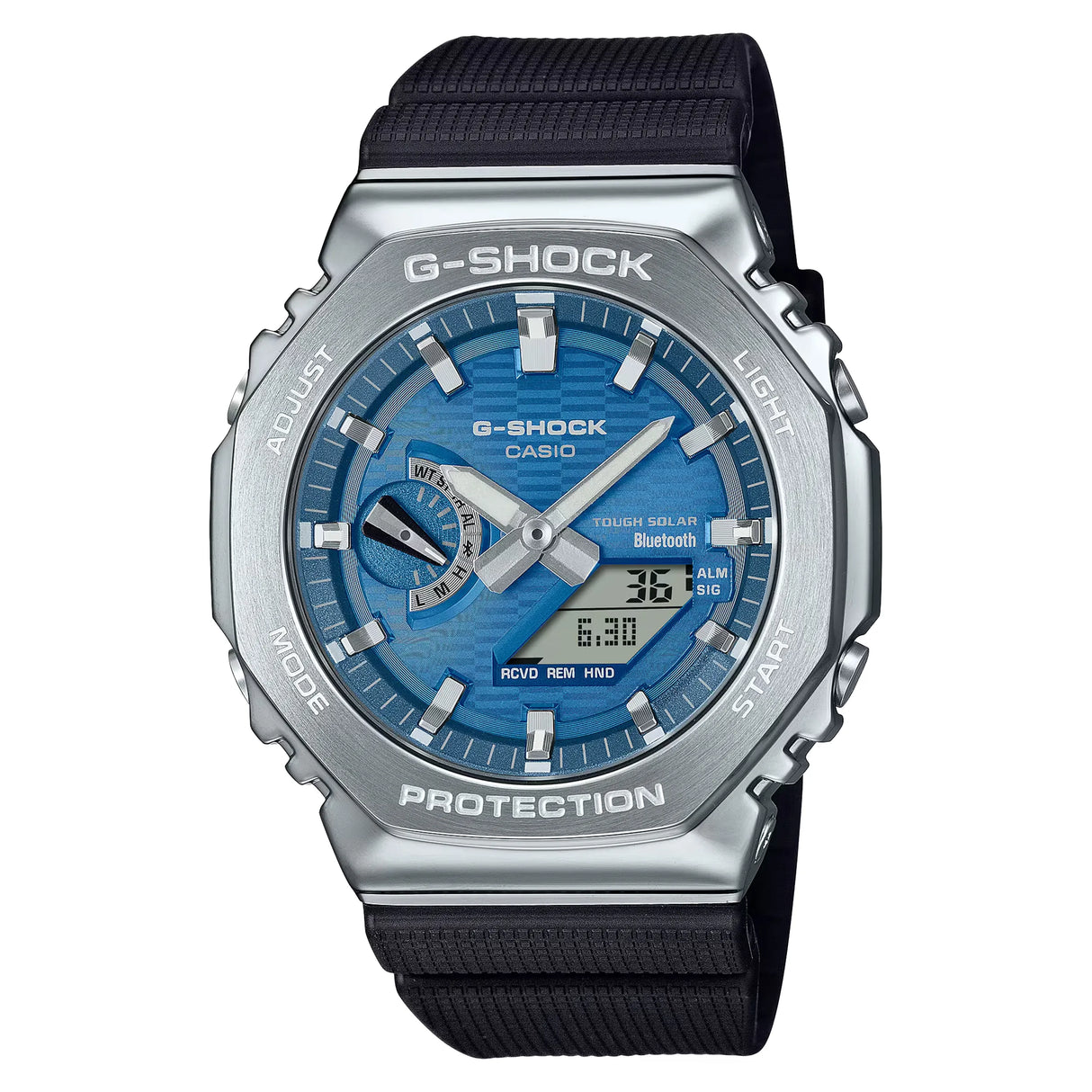 Casio G-SHOCK 2100 Series Steel Bluetooth Tough Solar Watch (GBM-2100A-2BER)