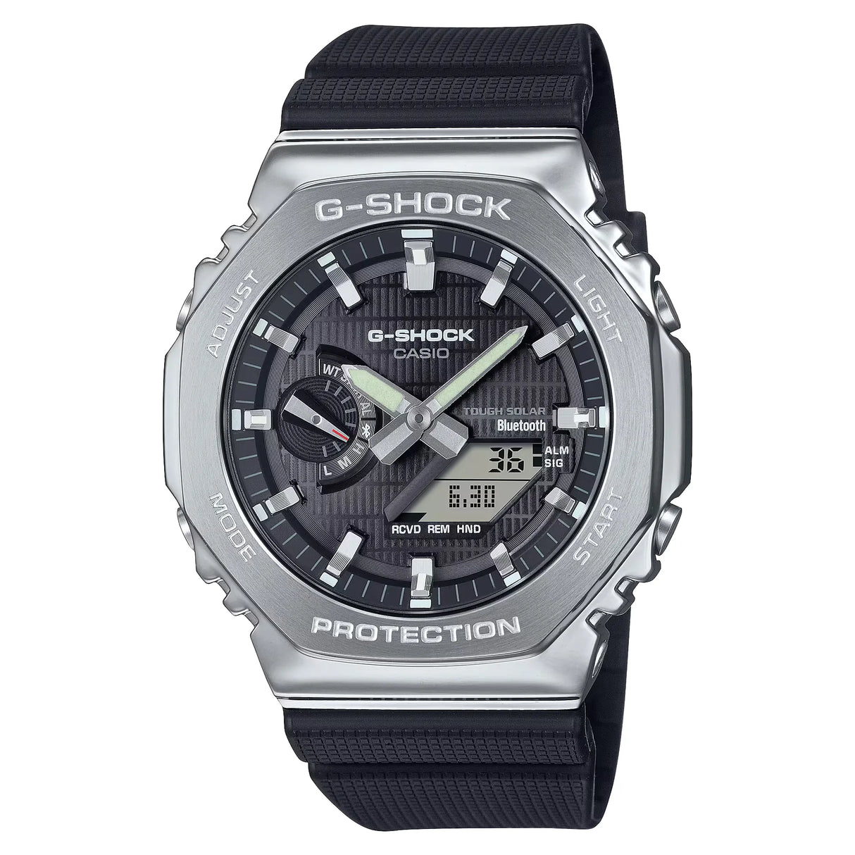 Casio G-SHOCK 2100 Series Steel Bluetooth Tough Solar Watch (GBM-2100-1AER)
