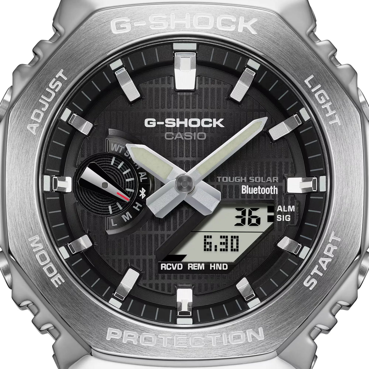 Casio G-SHOCK 2100 Series Steel Bluetooth Tough Solar Watch (GBM-2100-1AER)