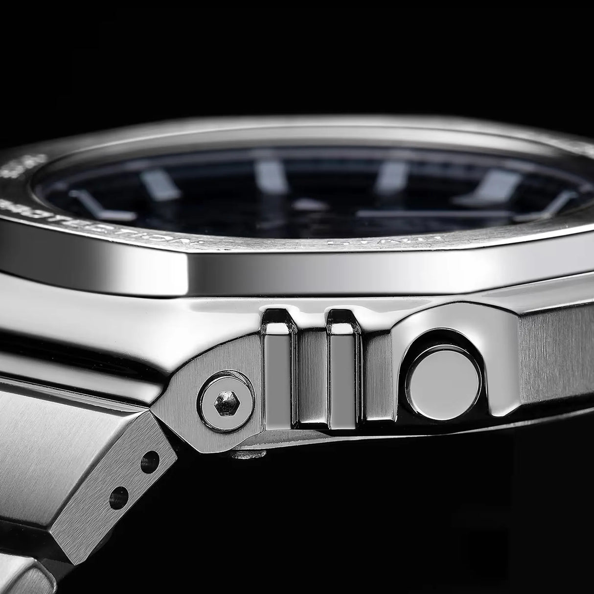 Casio G-SHOCK 2100 Series Steel Dual Display Watch (GM-2110D-2BER)