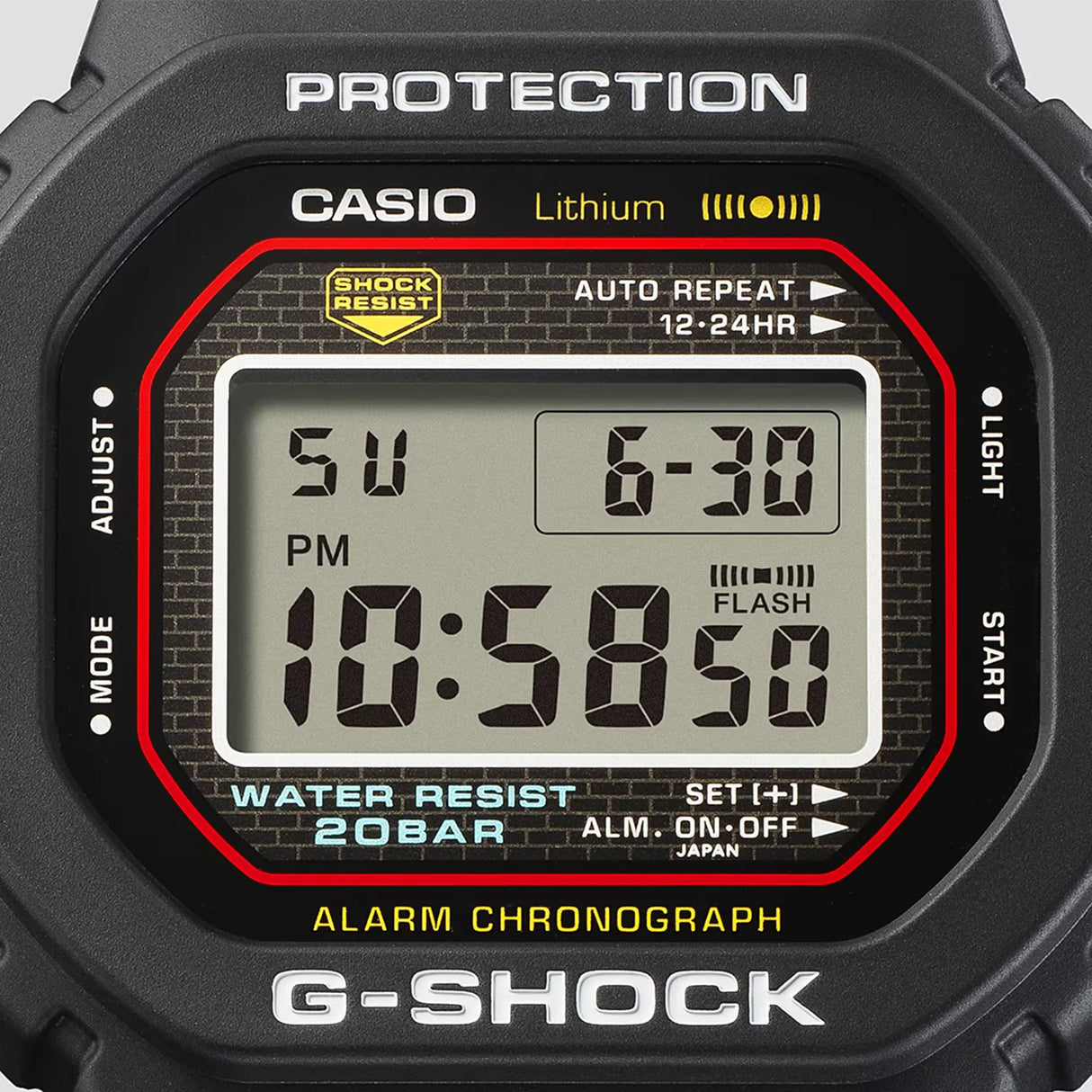 Casio G-SHOCK 5000 Series Origin Revival Digital Watch (DW-5000R-1AER)
