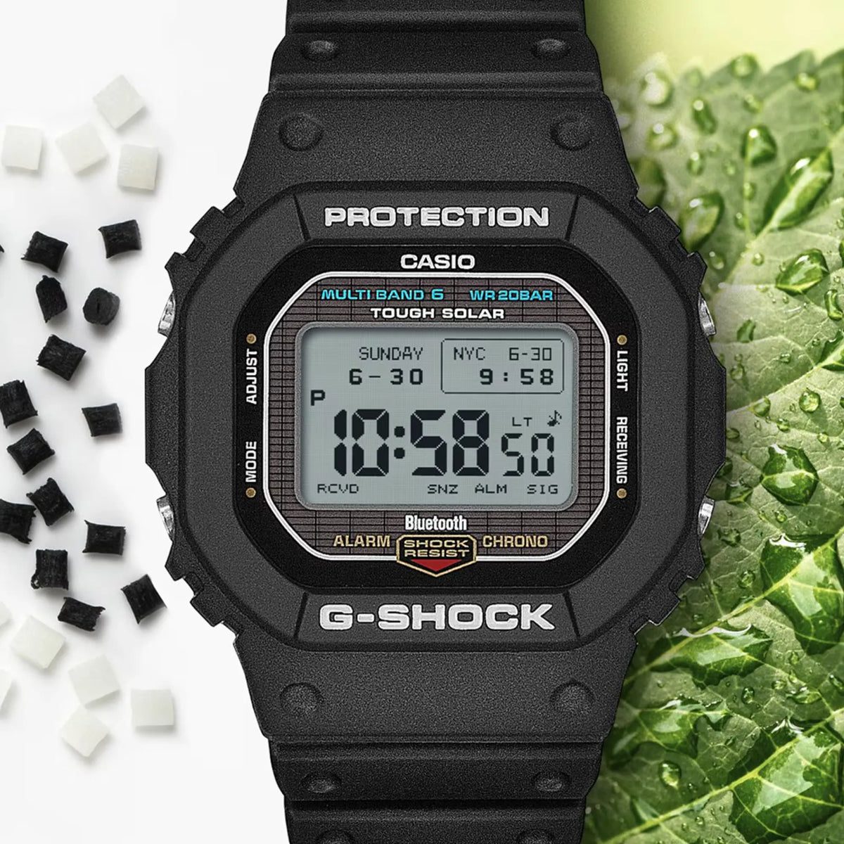 Casio G-SHOCK 5600 Series Multi-Band 6 Digital Watch (GW-BX5600-1ER)