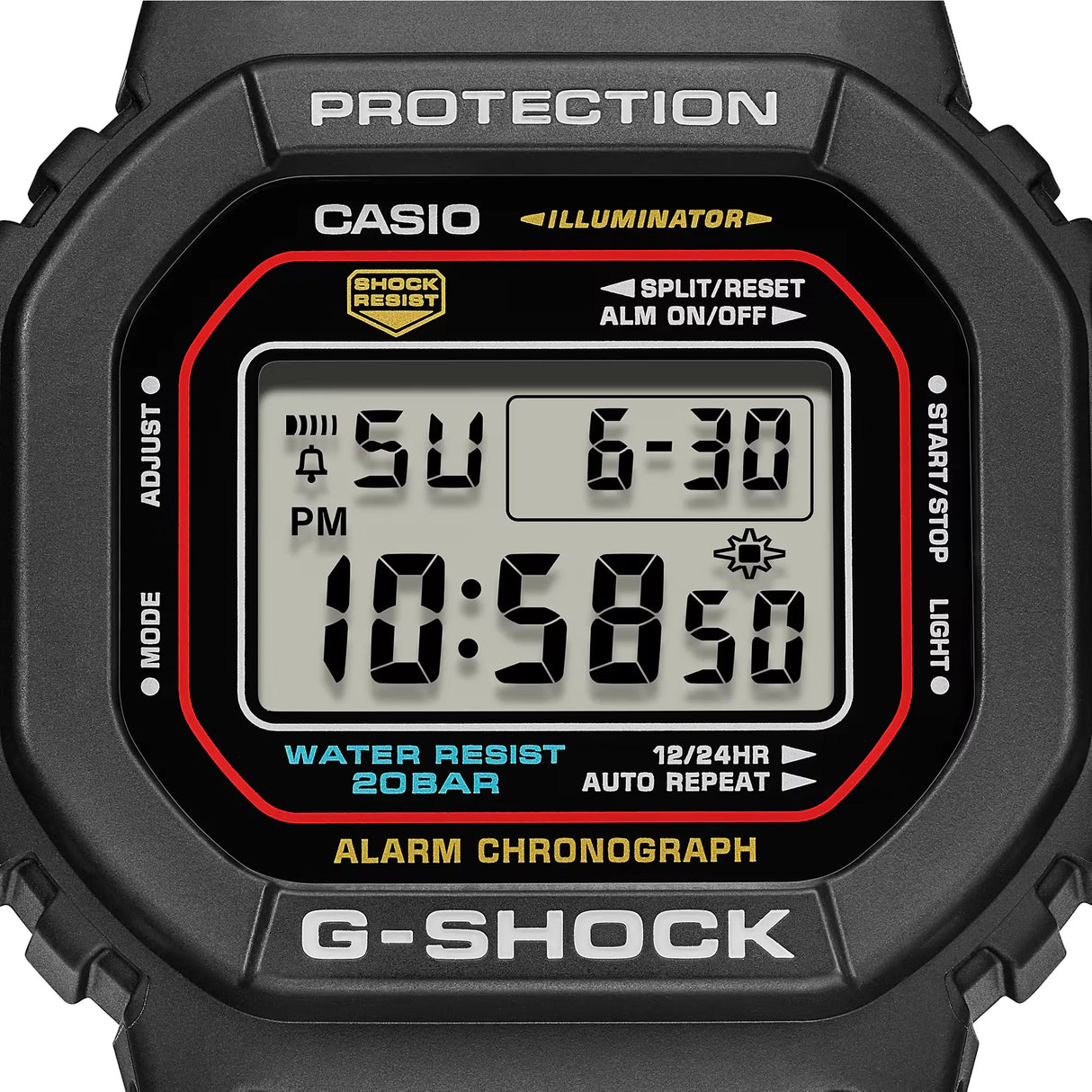 Casio G-SHOCK 5600 Series Revival Digital Watch (DW-5600RL-1ER)
