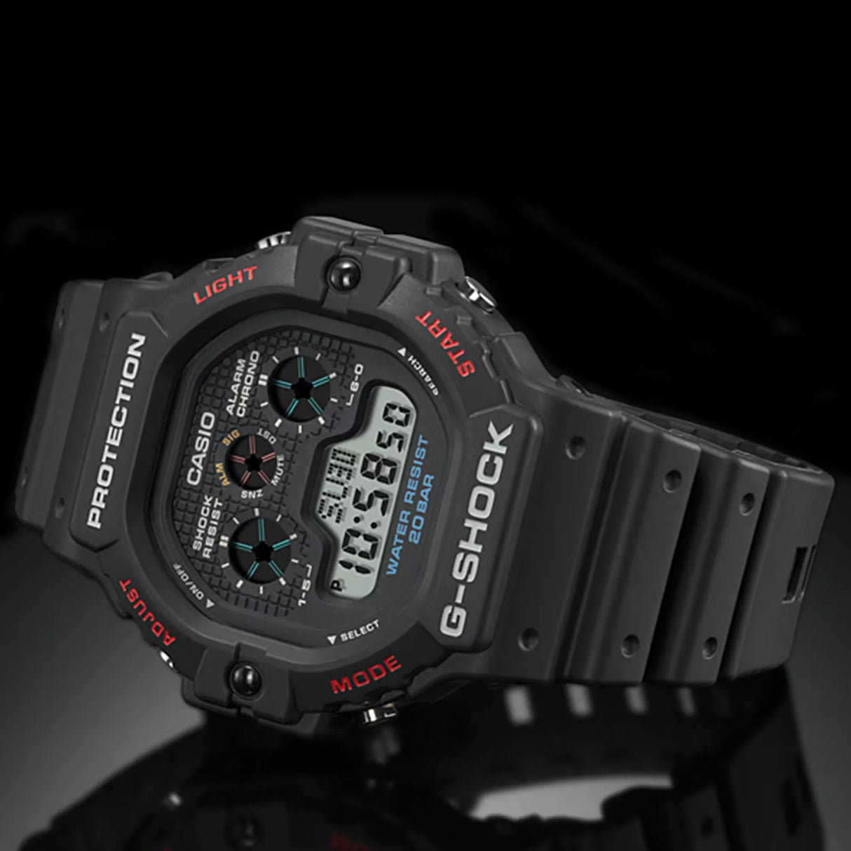 Casio G-SHOCK 5900 Series Triple Graph Water Resist Digital Watch (DW-5900U-1ER)