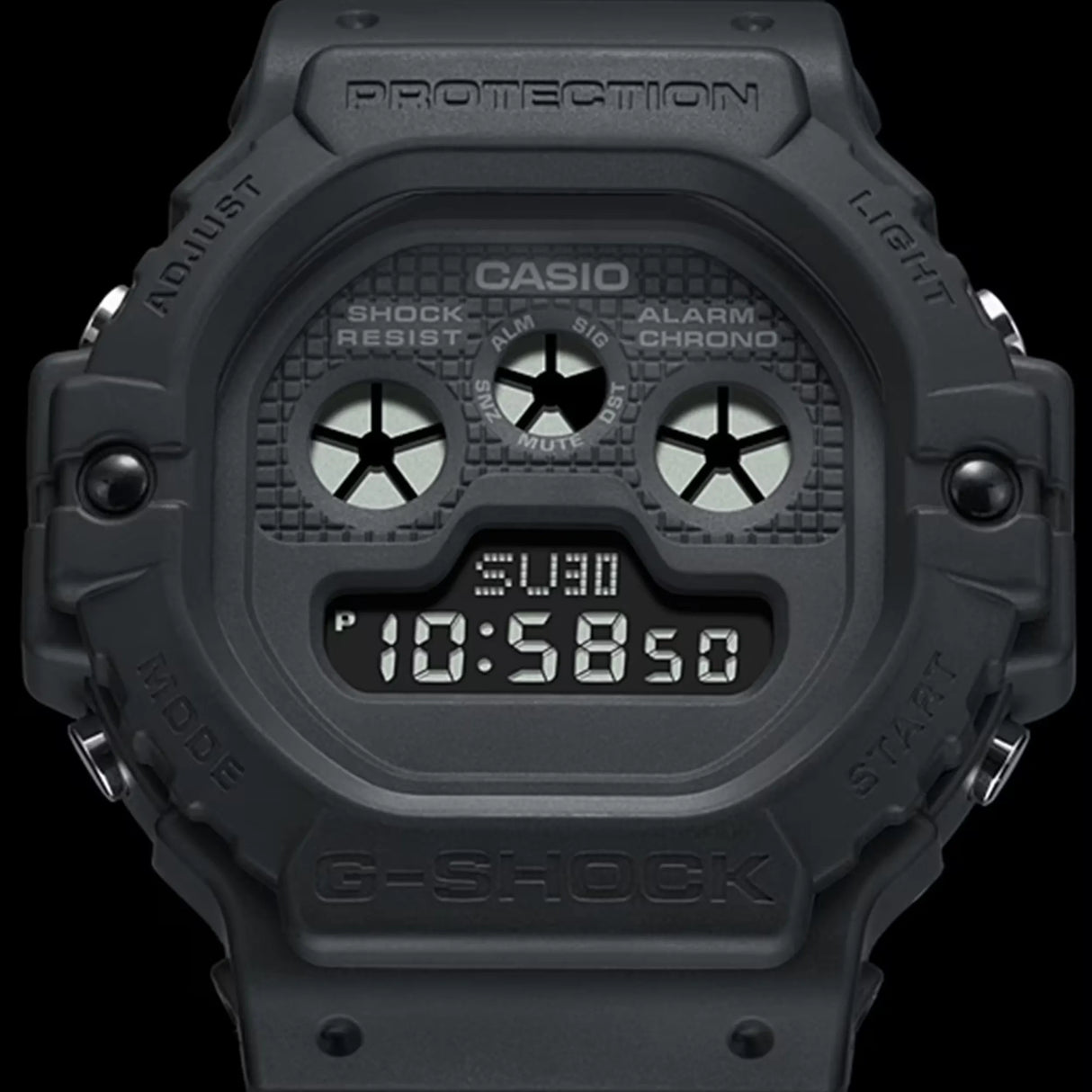 Casio G-SHOCK 5900 Series Triple Matte Finish Graph Digital Watch (DW-5900UBB-1ER)