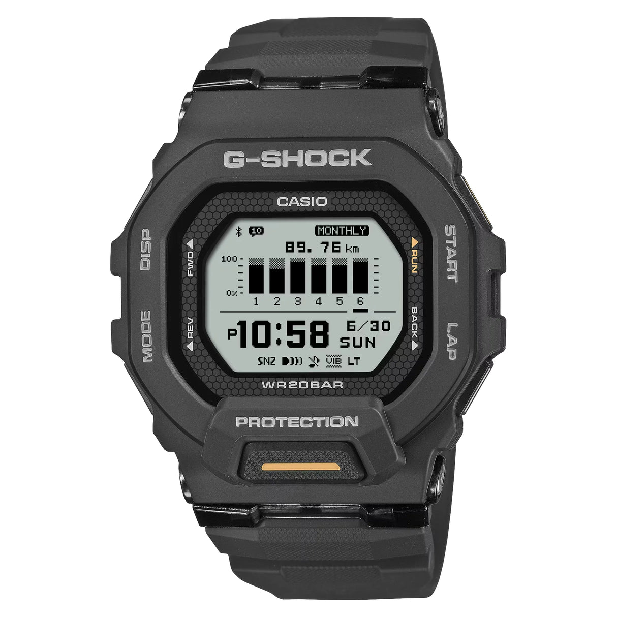 Casio G-SHOCK G-SQUAD GBD-200 Series Fitness Watch (GBD-200-1A1ER)