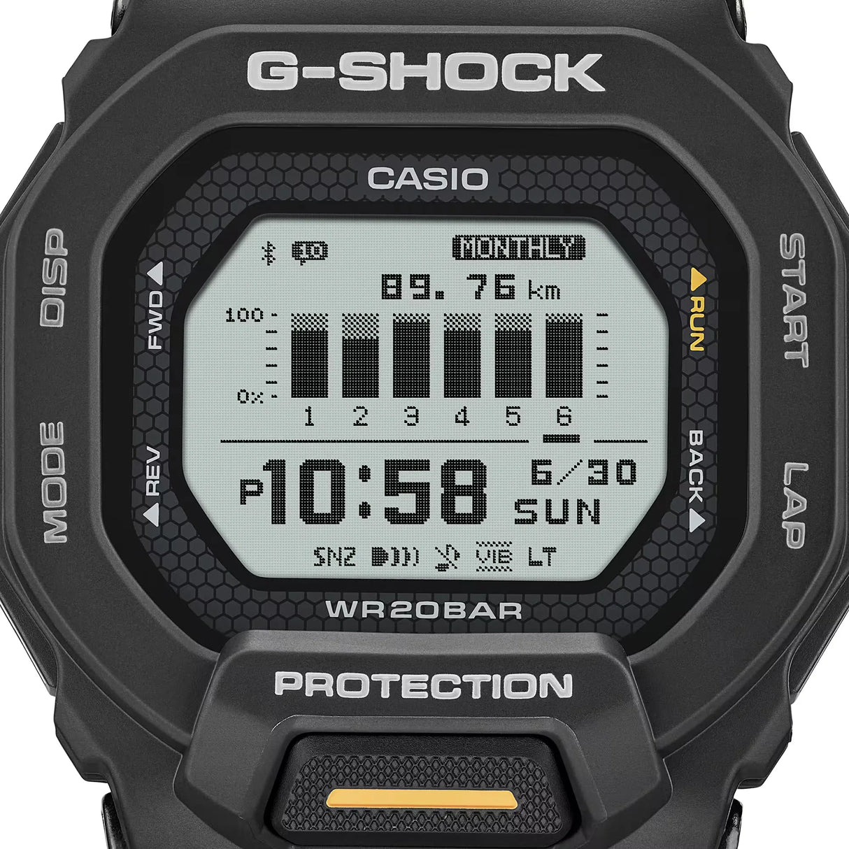 Casio G-SHOCK G-SQUAD GBD-200 Series Fitness Watch (GBD-200-1A1ER)