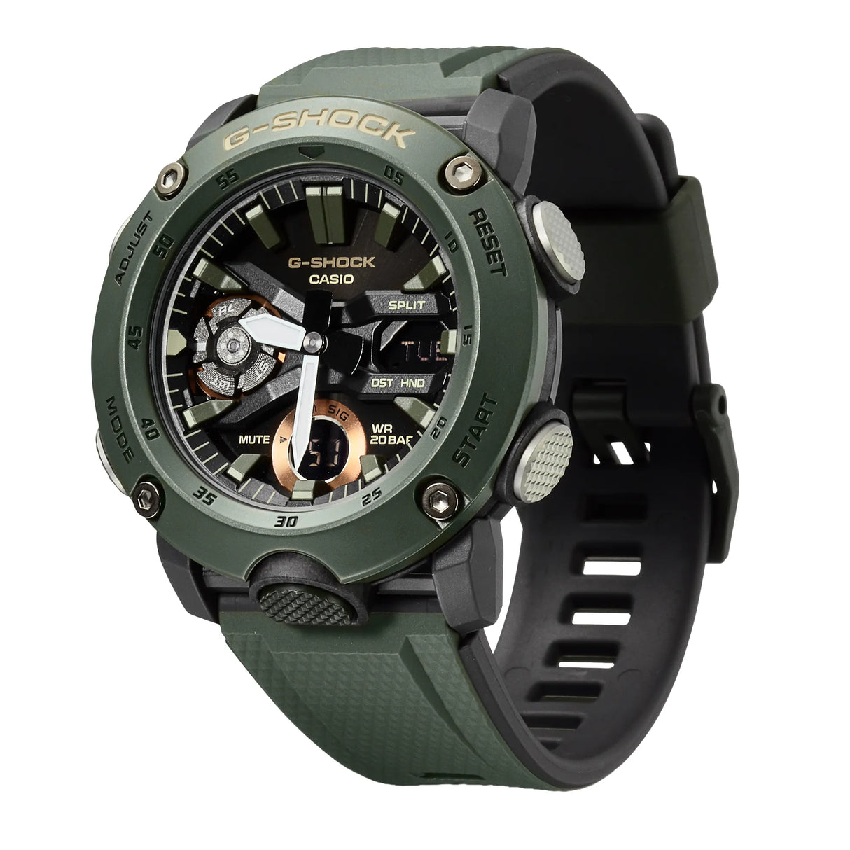 Casio G-SHOCK GA-2000 Series Carbon Core Guard Watch (GA-2000-3AER)
