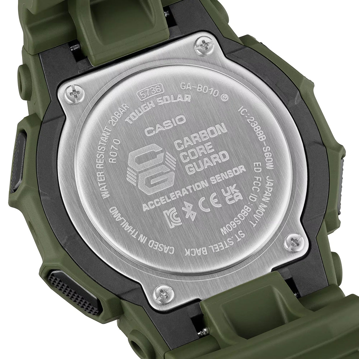 Casio G-SHOCK GA-B010 Series Solar Step Tracker Watch (GA-B010-3AER)