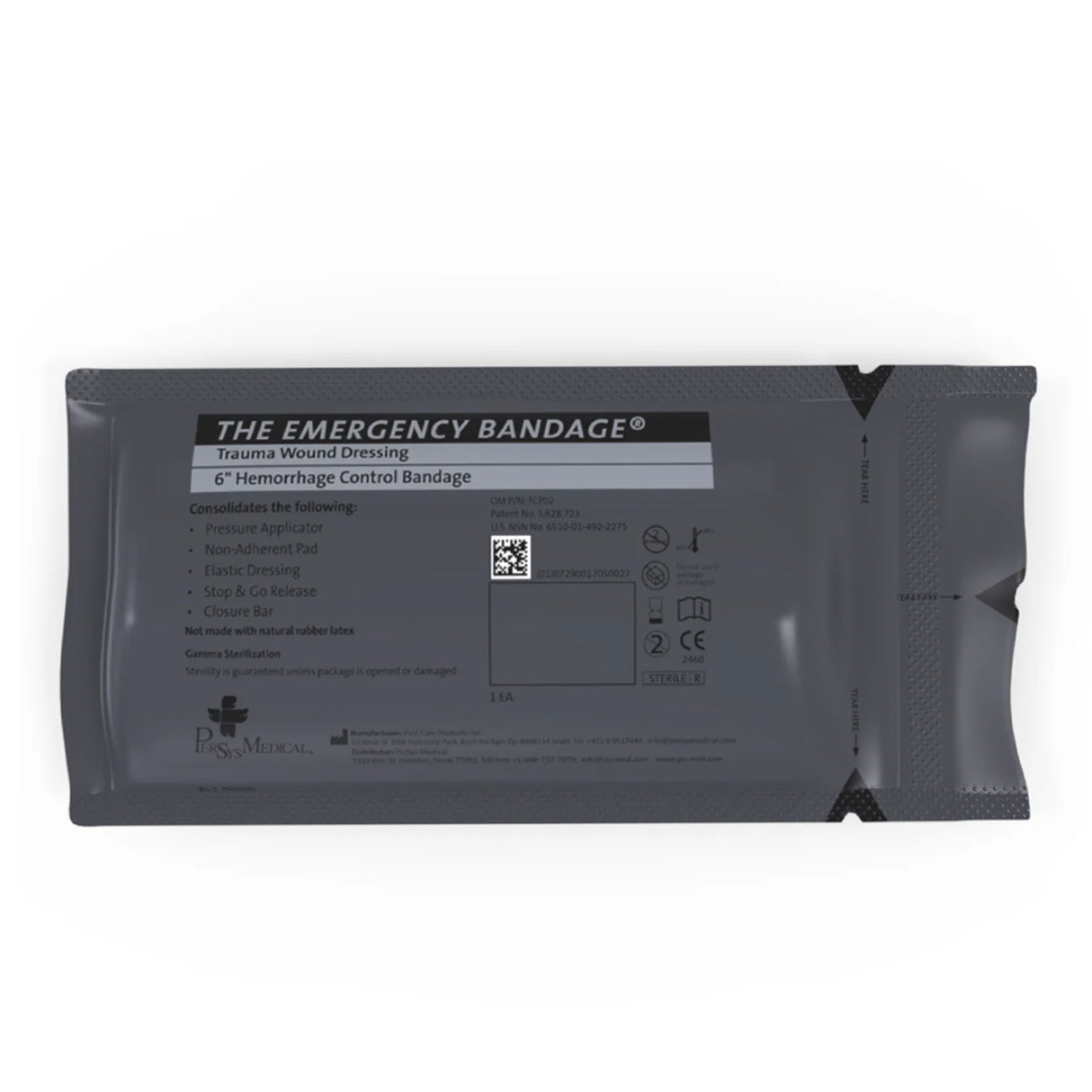 The Emergency Bandage Trauma Wound Dressing (6in) 5