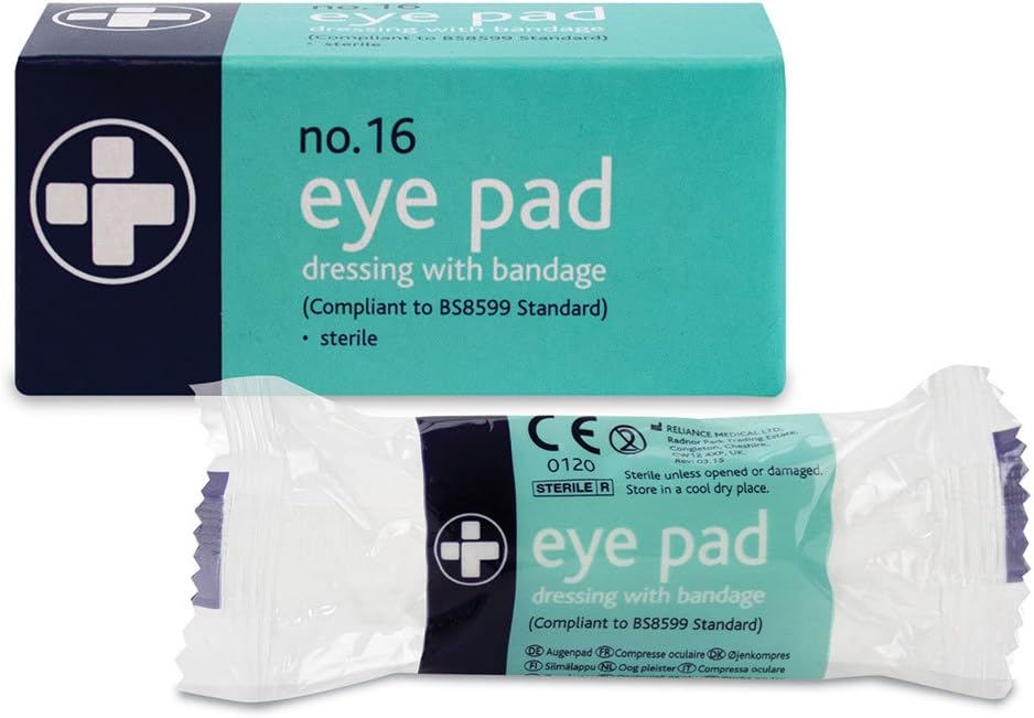 No.16 Eye Pad Dressing with Bandage 1
