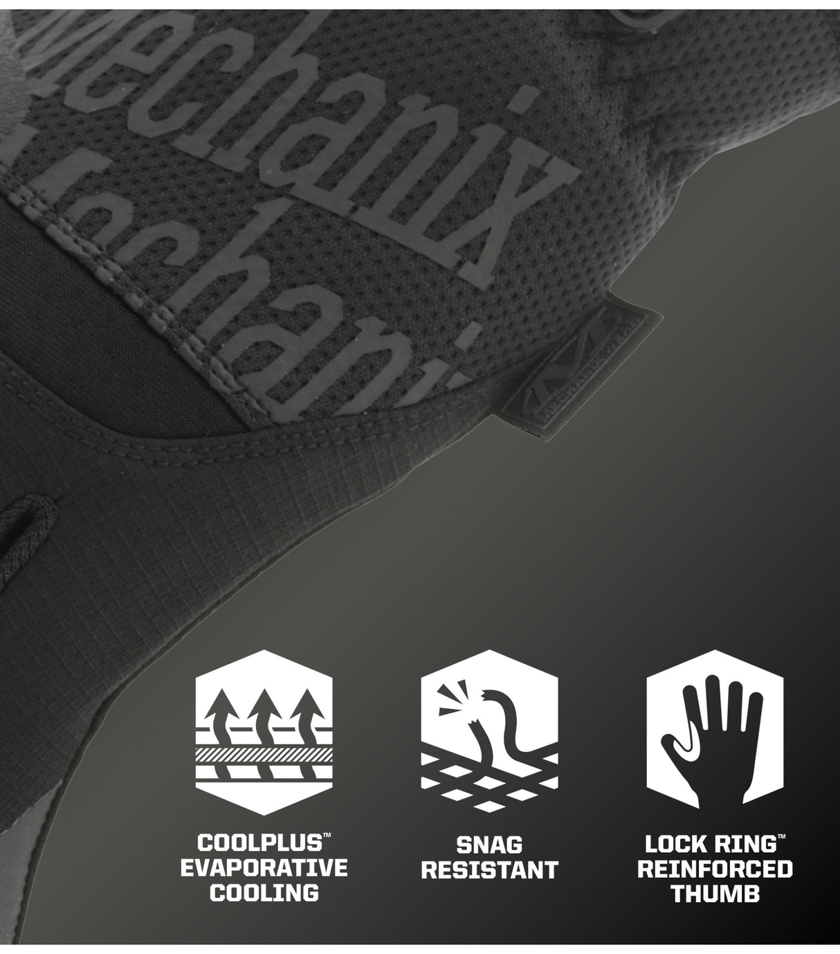 Mechanix FastFit Covert Gloves Black 12