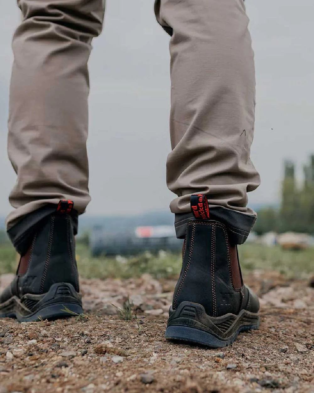 Hard Yakka Banjo Elastic Gusset Safety Dealer Boot