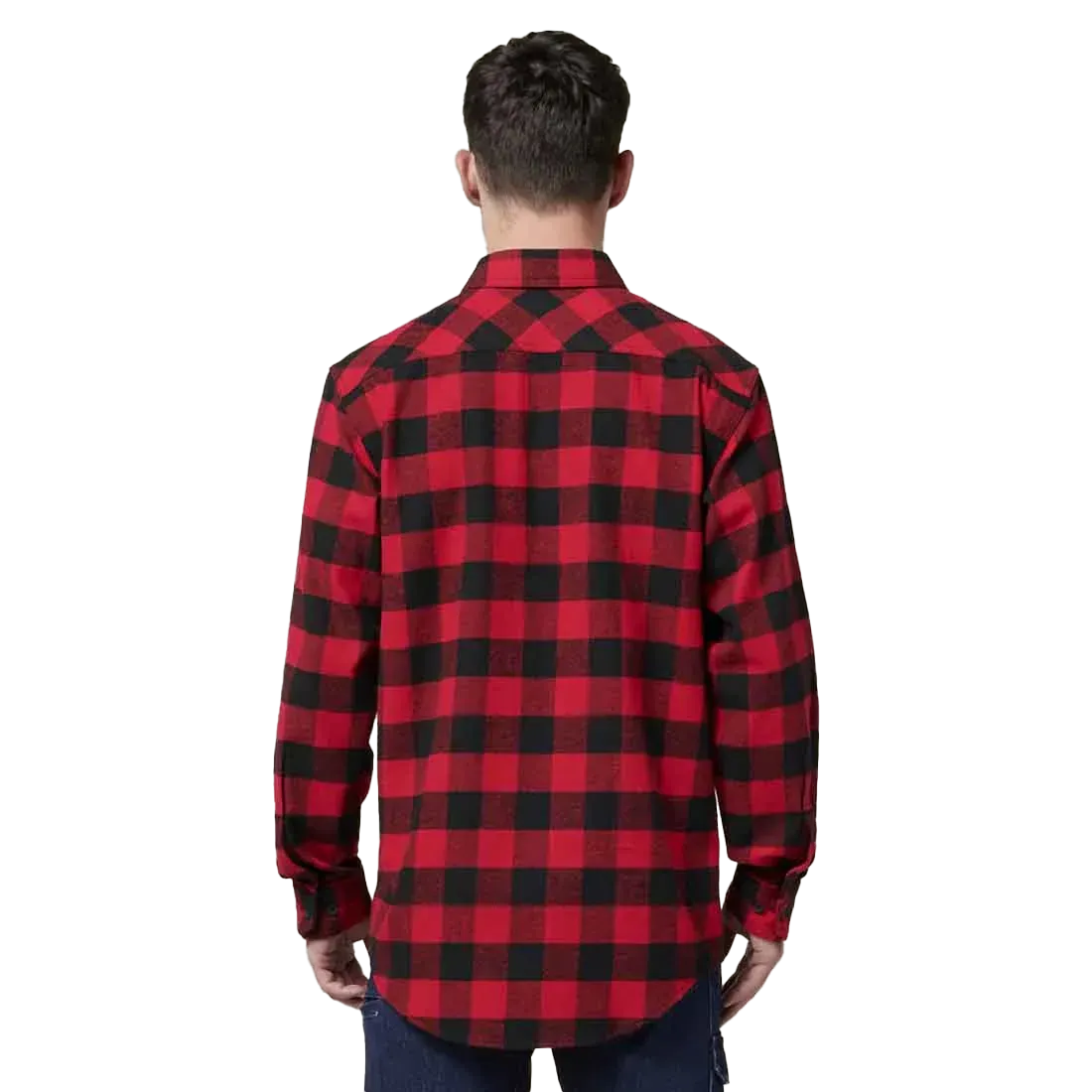 Hard Yakka Long Sleeve Check Flannel Shirt