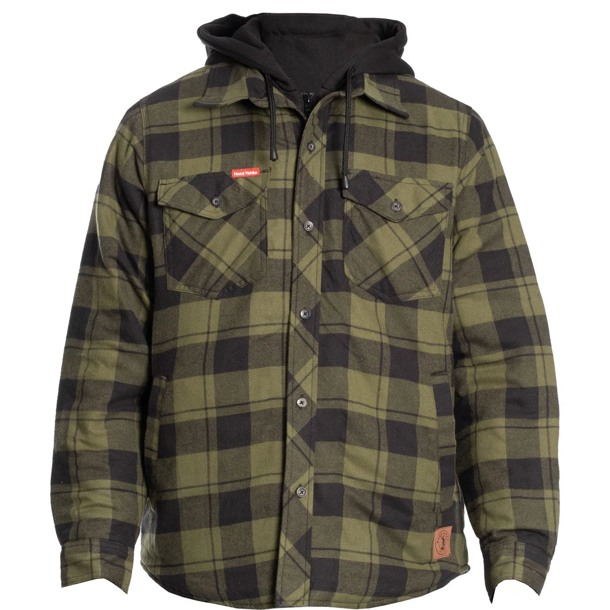 Hard Yakka Quilted Flannel Shacket