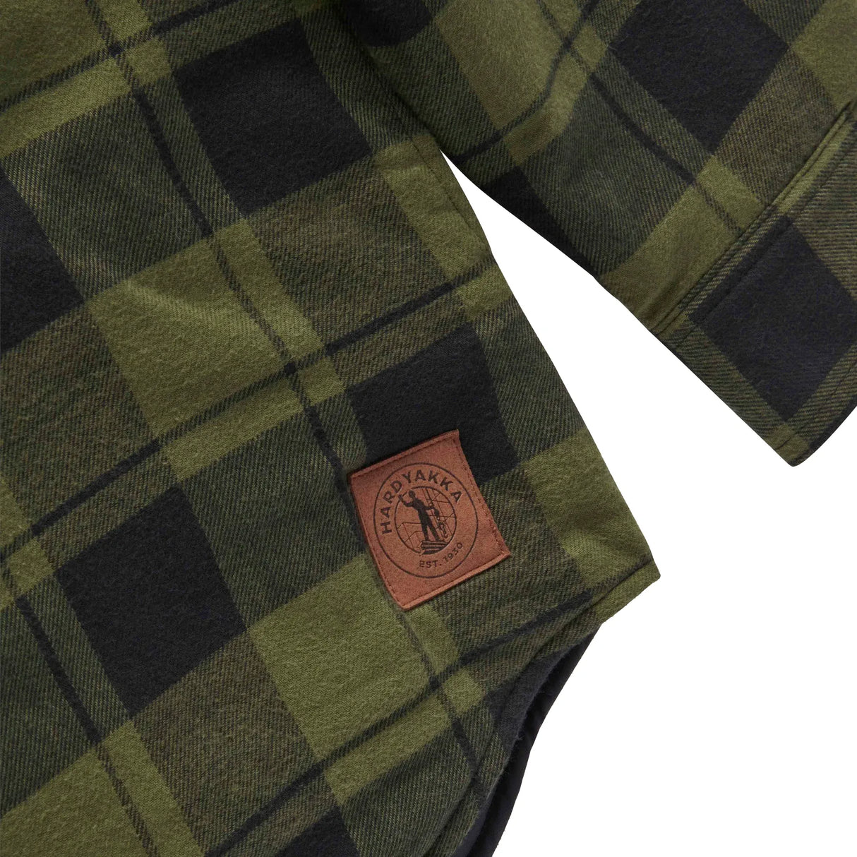 Hard Yakka Quilted Flannel Shacket