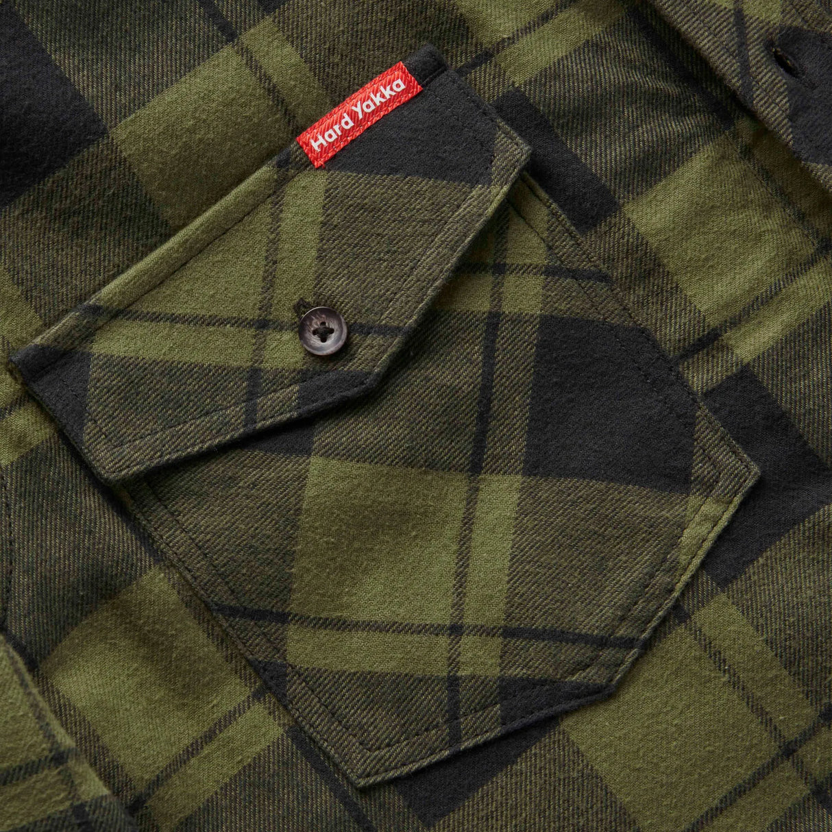 Hard Yakka Quilted Flannel Shacket