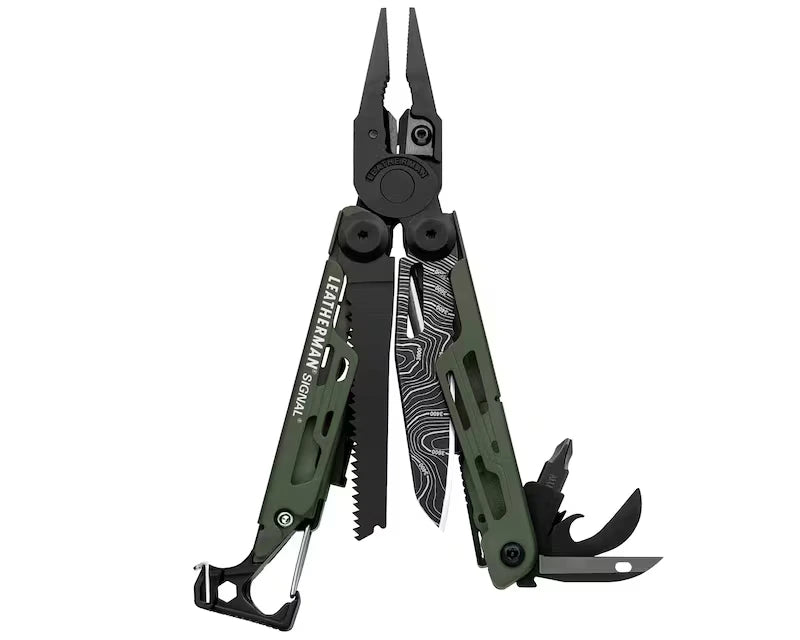 Leatherman Signal Topo Green Multi-Tool