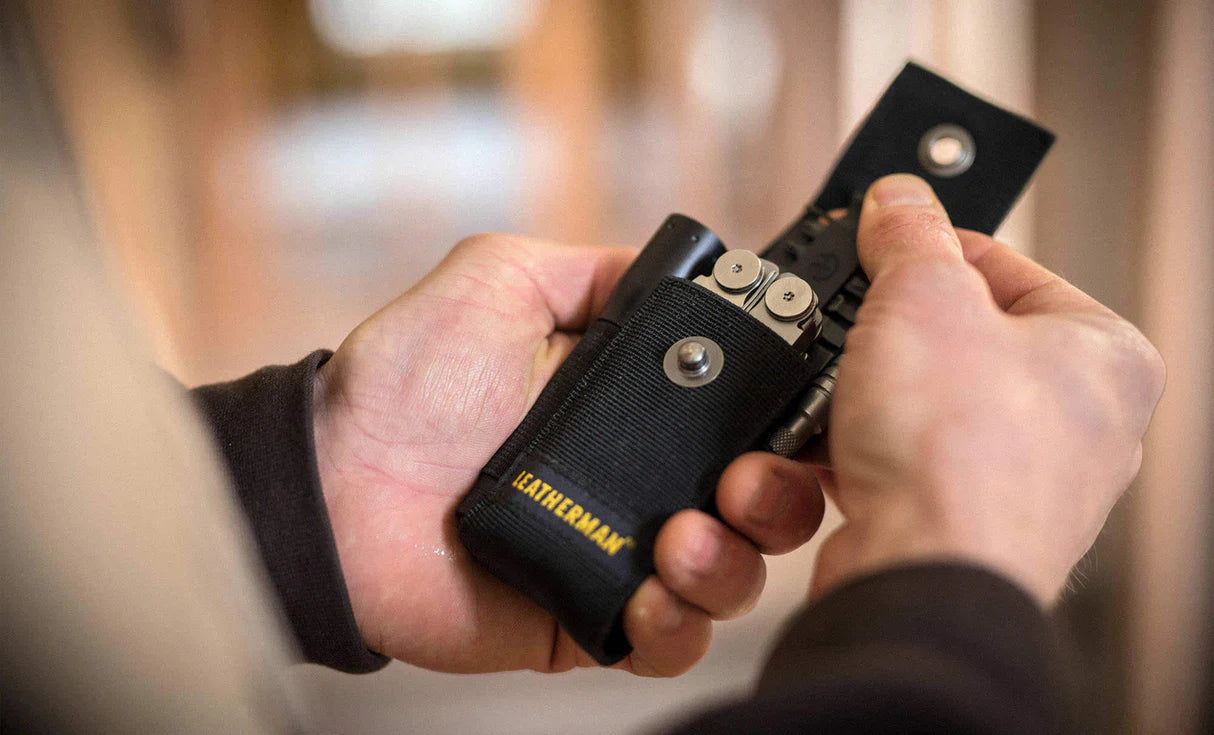 Leatherman Black Nylon Sheath w/ Accessory Pockets 3