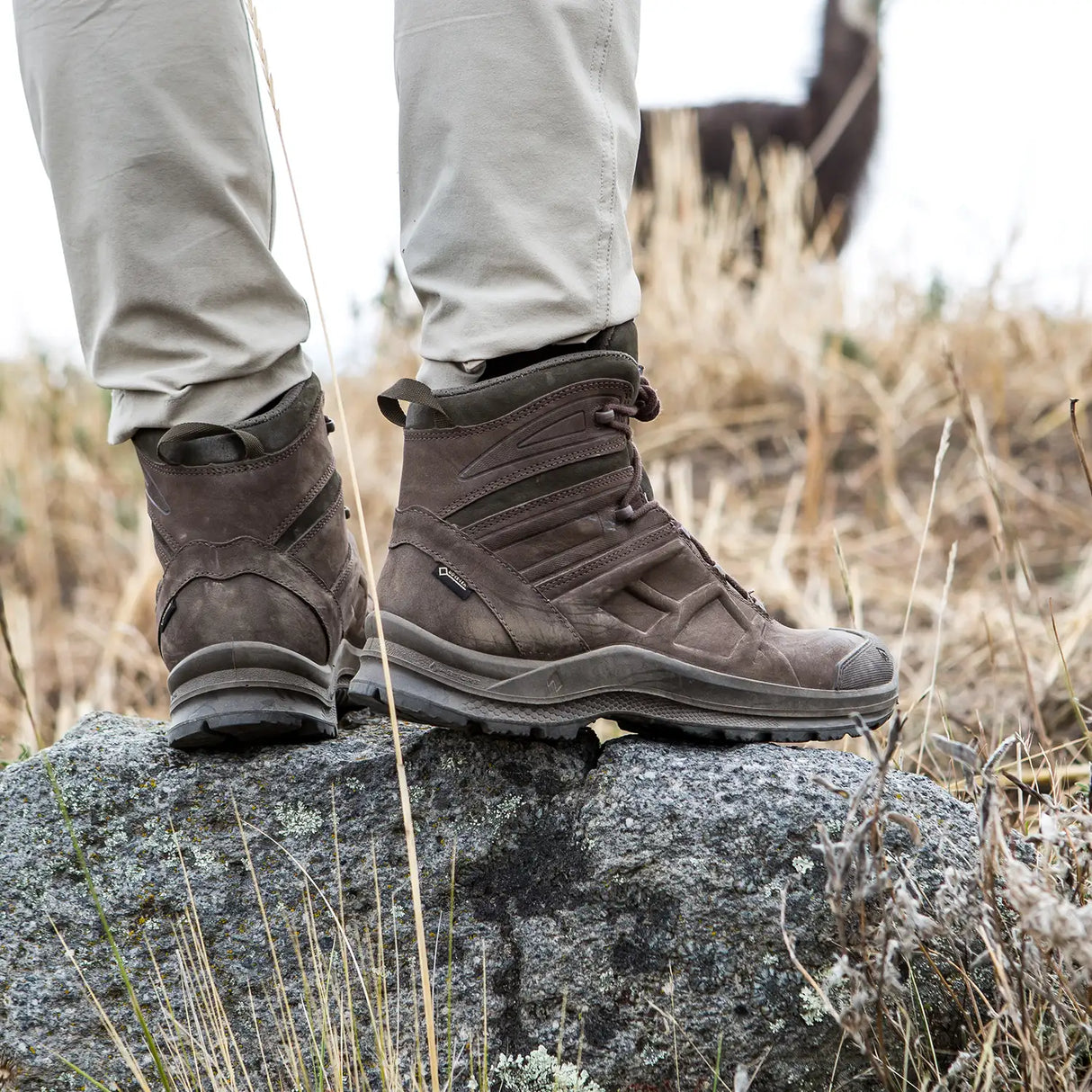 HAIX BLACK EAGLE Nature GTX Mid Boots (Brown)