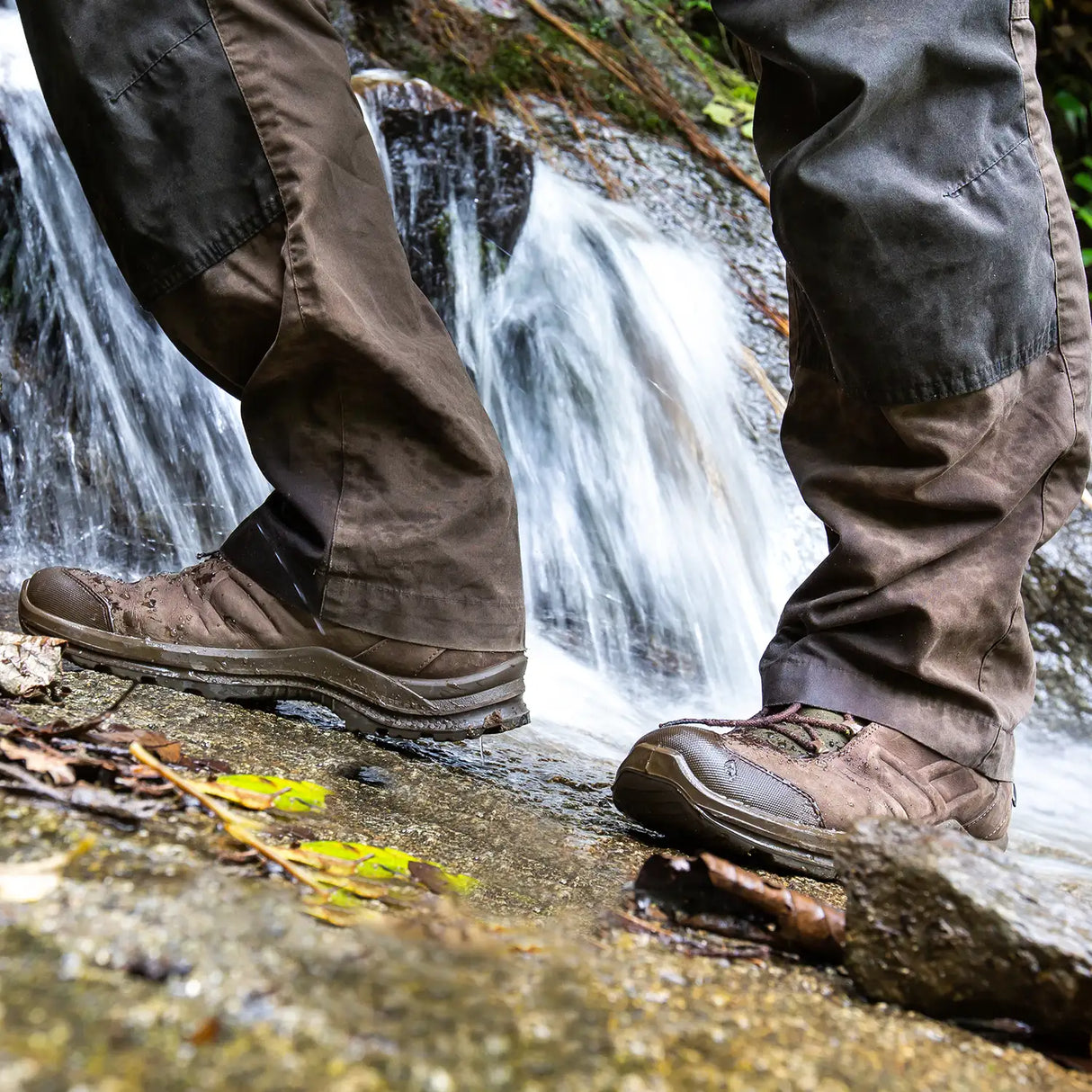 HAIX BLACK EAGLE Nature GTX Mid Boots (Brown)