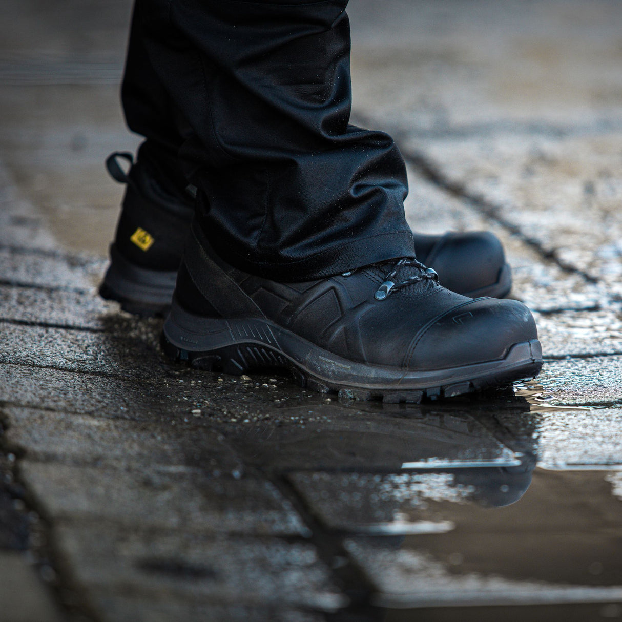 HAIX Black Eagle Safety 40.1 Low S3 Shoe (Black/Black)