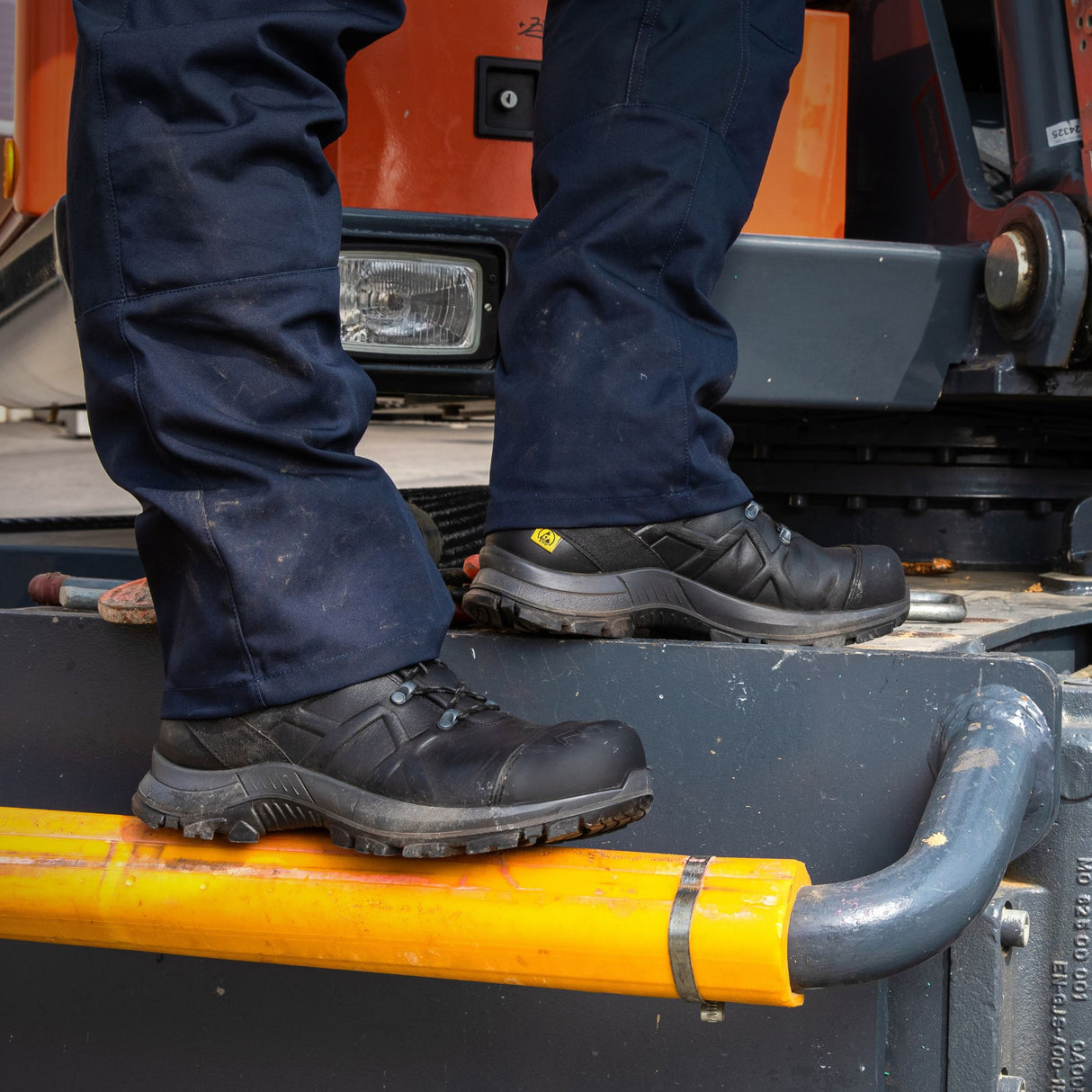 HAIX Black Eagle Safety 56 Mid S3 Boots (Black)