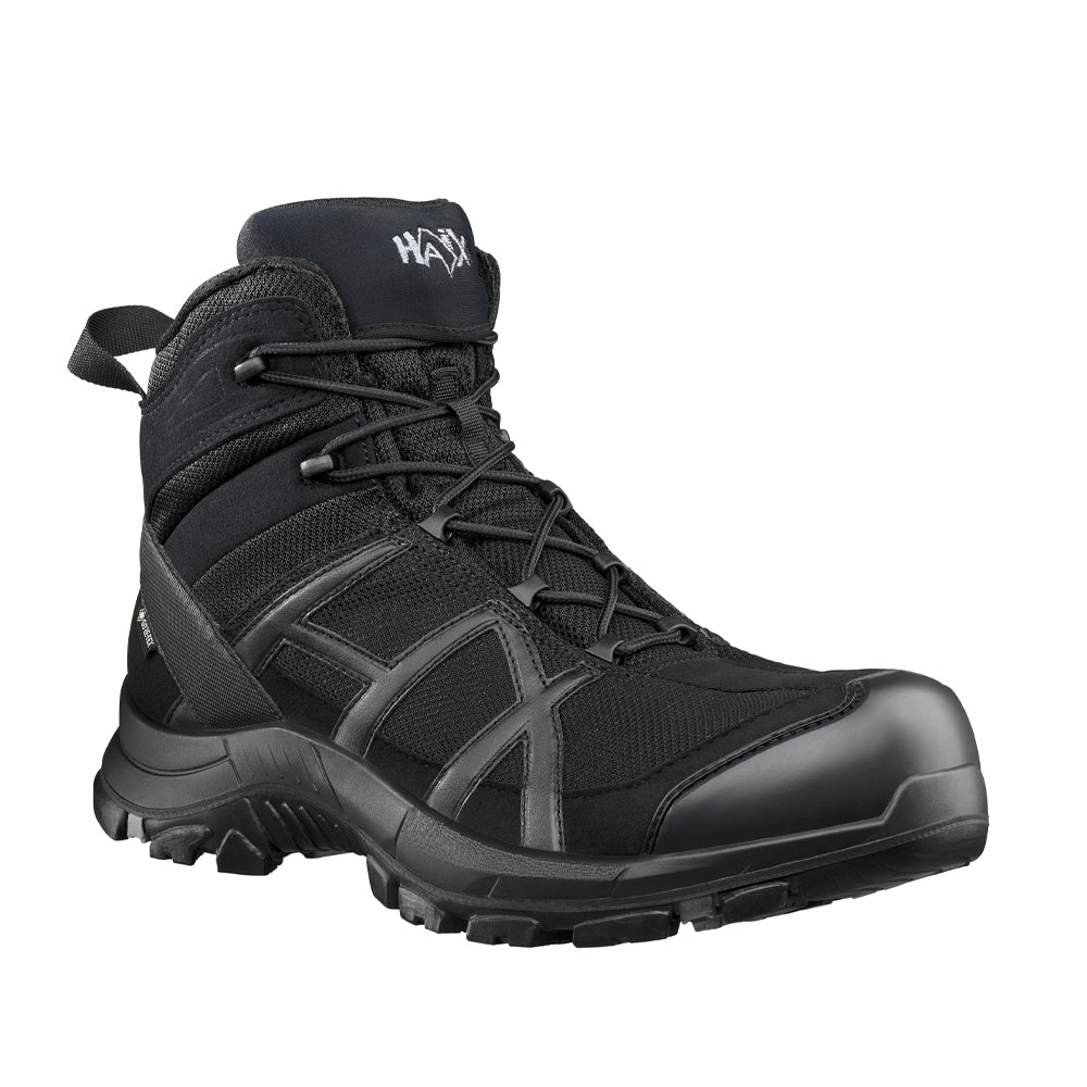 HAIX Black Eagle Safety 40 Mid S3 Boots (Black/Black)