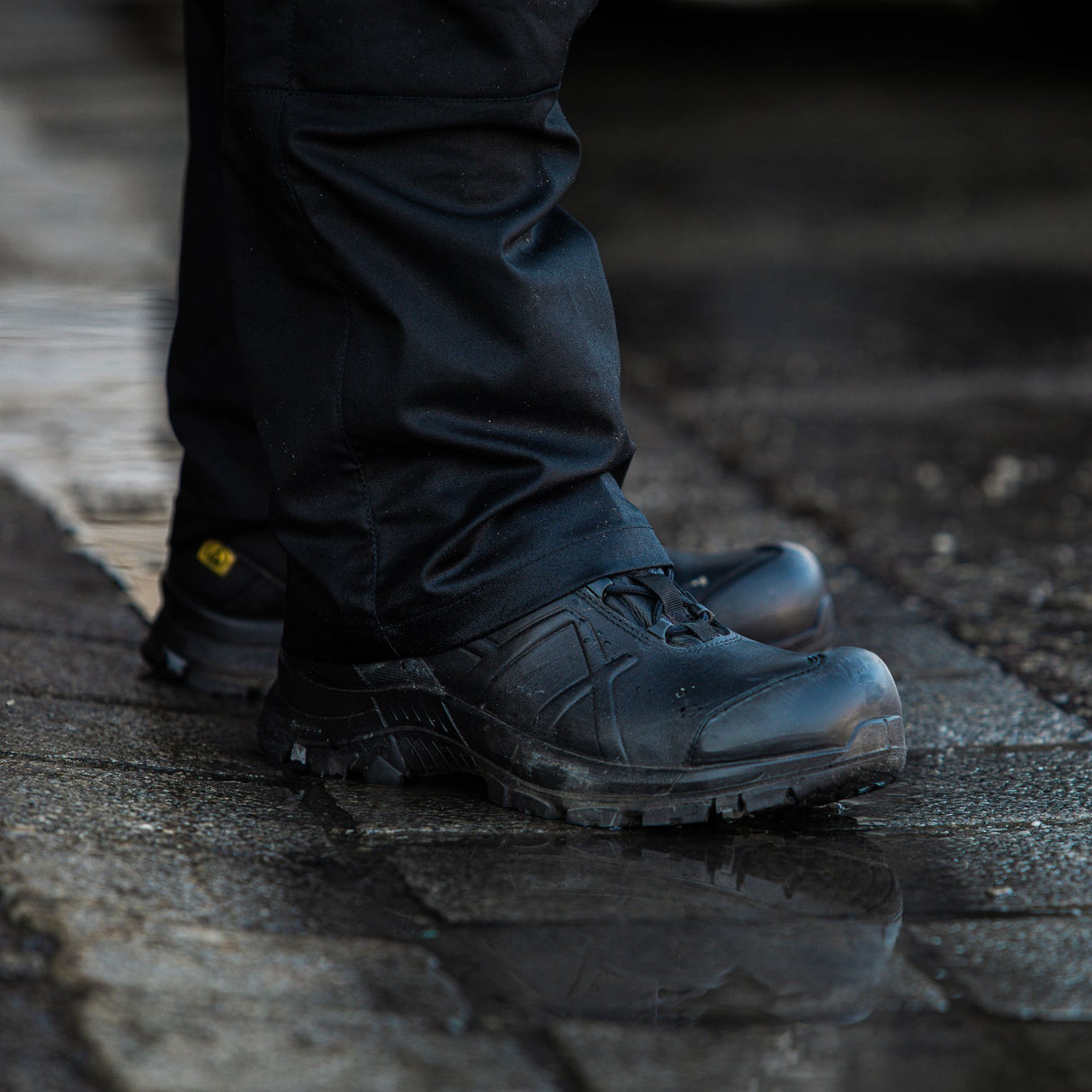 HAIX Black Eagle Safety 50 Mid S3 Boots (Black)