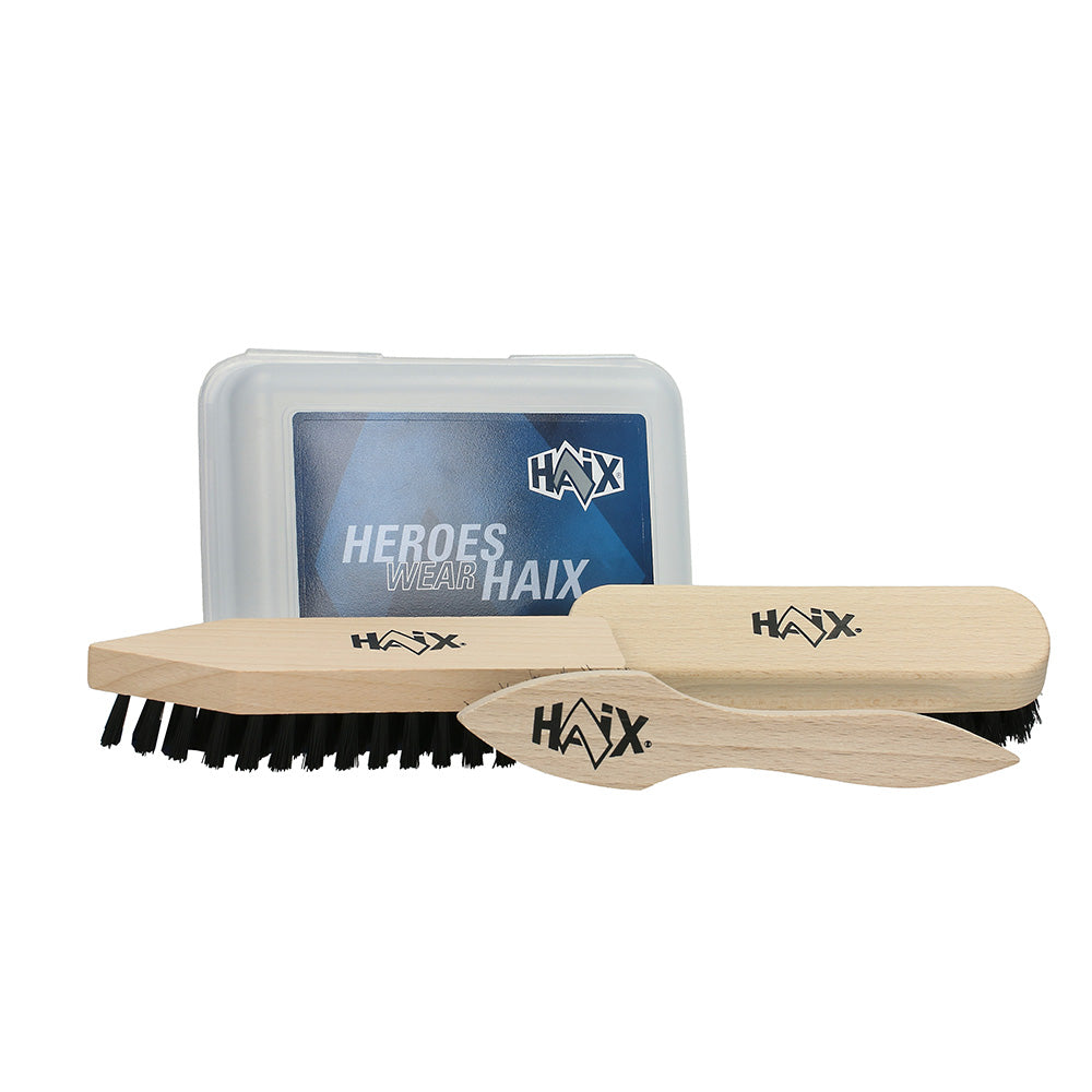 HAIX 3-Piece Shoe & Boot Brush Set