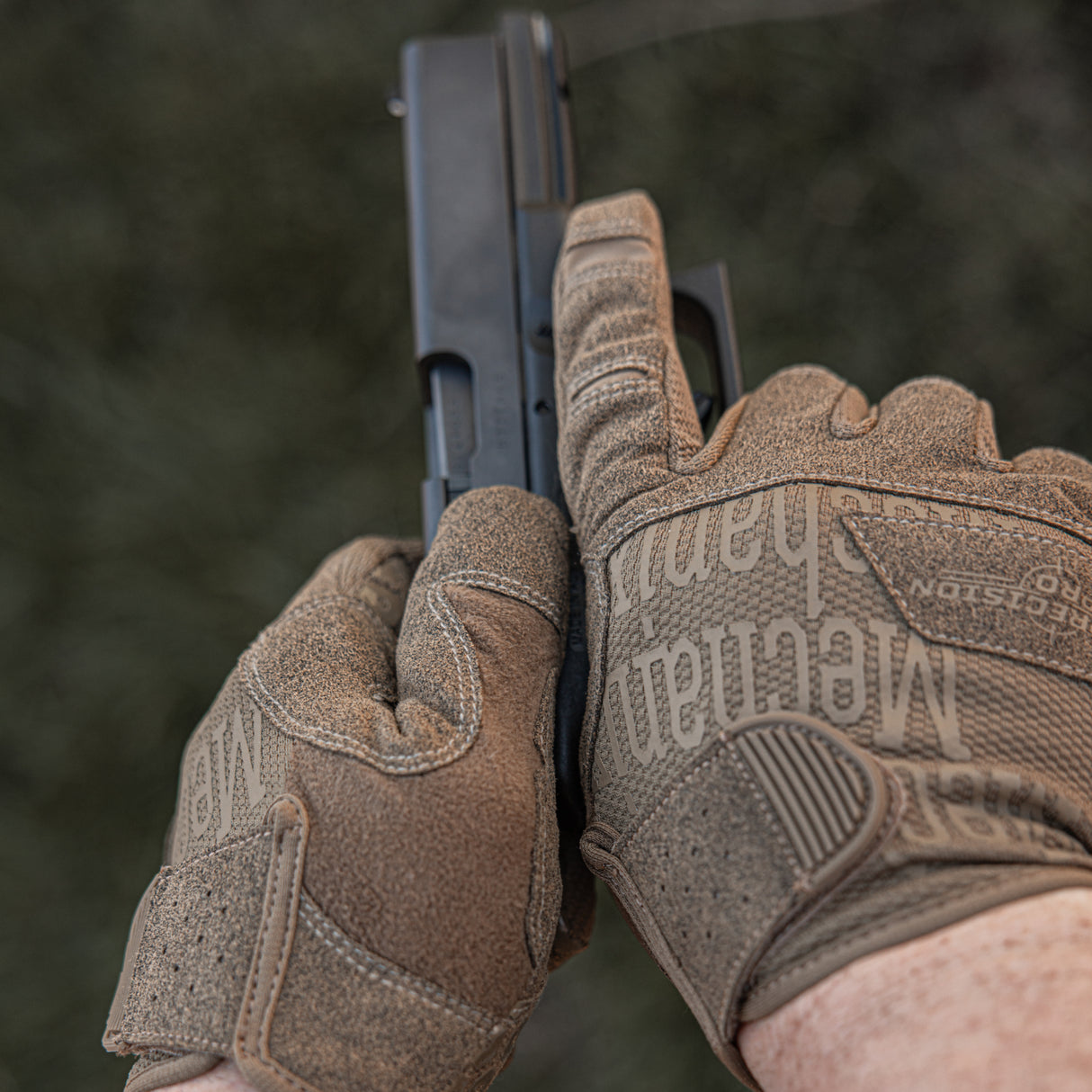 Mechanix T/S Precision Pro High-Dexterity Grip Gloves Coyote 12