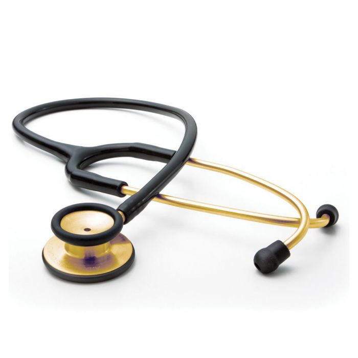 ADC Adscope 603 Acoustic Clinician Stethoscope (Gold Plated)