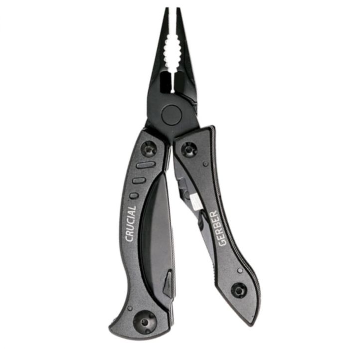 Gerber Crucial Multi-Tool w/ Strap Cutter (Black Oxide) (Customised)