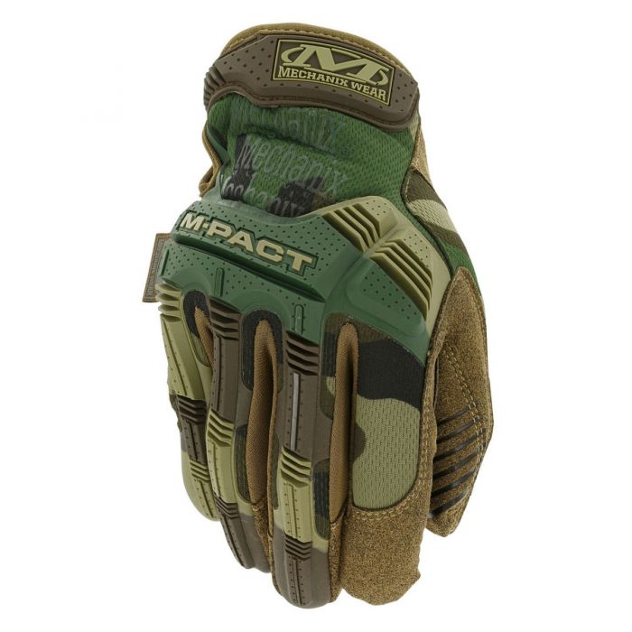 Mechanix M-Pact Gloves Woodland Camo 1