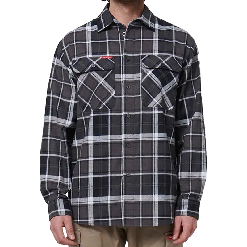 Hard Yakka Core Lightweight Checked Flannel Shirt