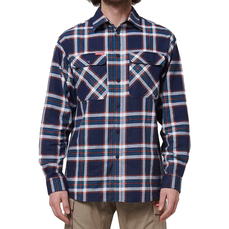 Hard Yakka Core Lightweight Checked Flannel Shirt