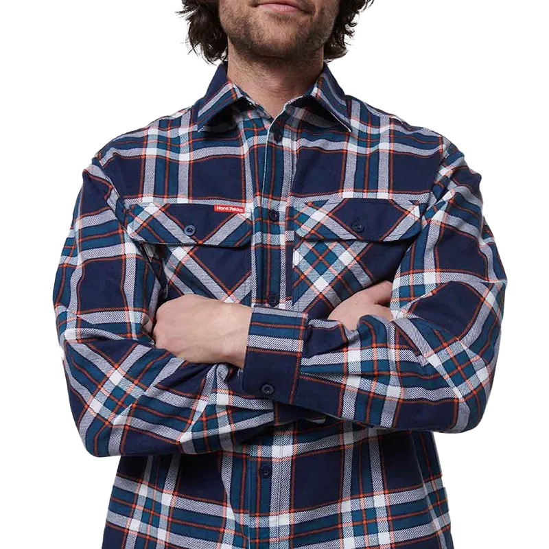 Hard Yakka Core Lightweight Checked Flannel Shirt