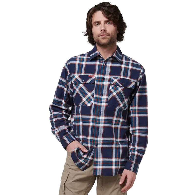 Hard Yakka Core Lightweight Checked Flannel Shirt