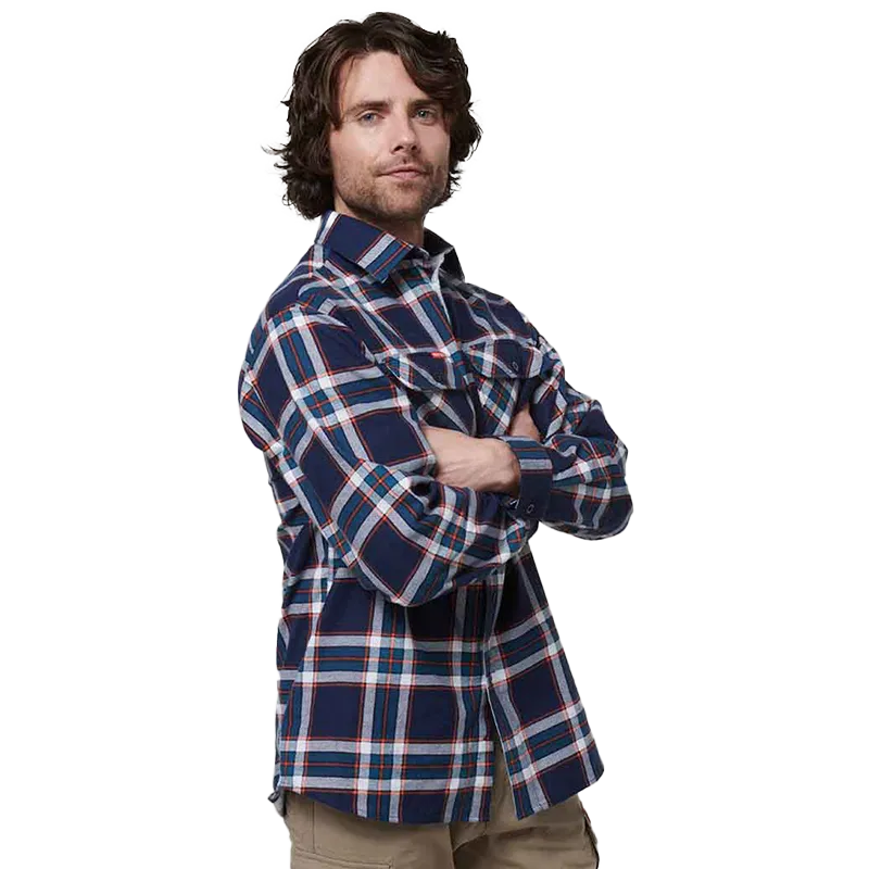 Hard Yakka Core Lightweight Checked Flannel Shirt