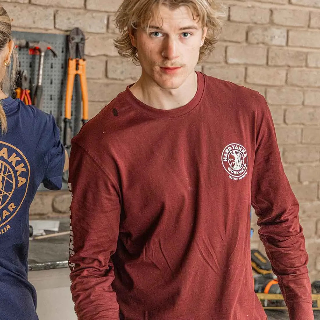 Hard Yakka Heritage Icon Long Sleeve T-Shirt